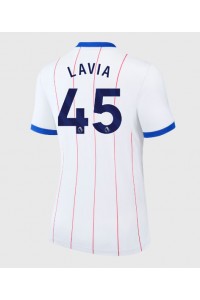 Chelsea Romeo Lavia #45 Fotballdrakt Tredje Klær Dame 2026-27 Korte ermer